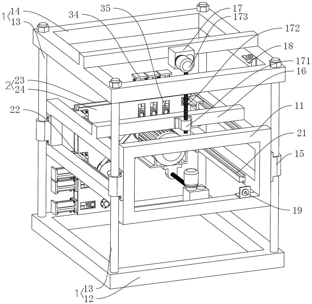 Aluminum rod feeding machine