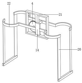 Soybean cooling device for soybean paste production