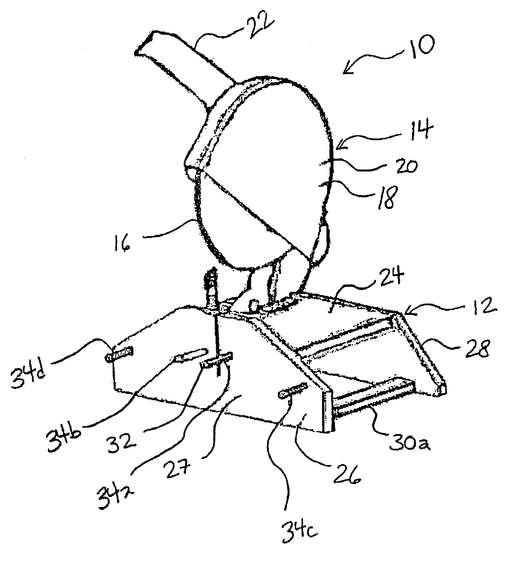 Portable hose cutoff saw with biasing pins