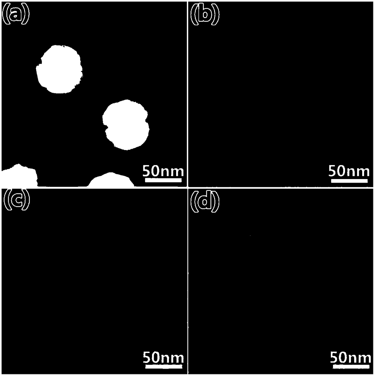 Gold-zinc oxide hetero-junction nano-particle array and method for preparing same