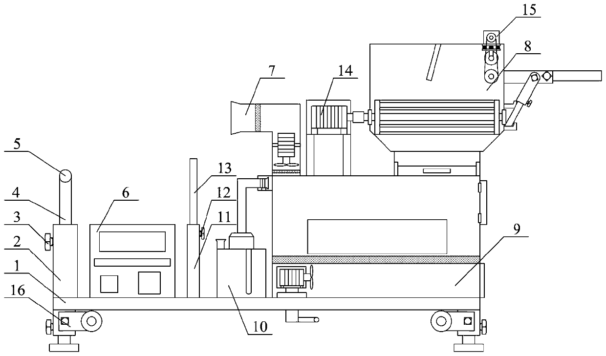 An agricultural incinerator