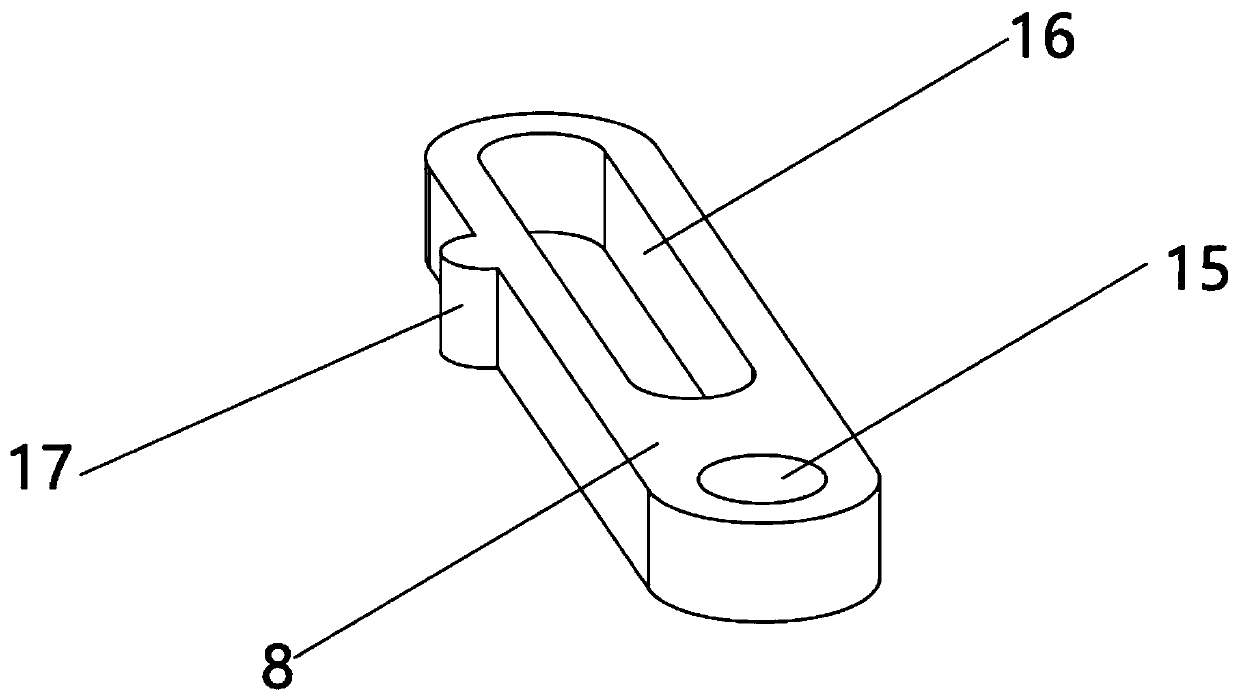 Surrounding toothbrush capable of maintaining position of brush hair on upper side