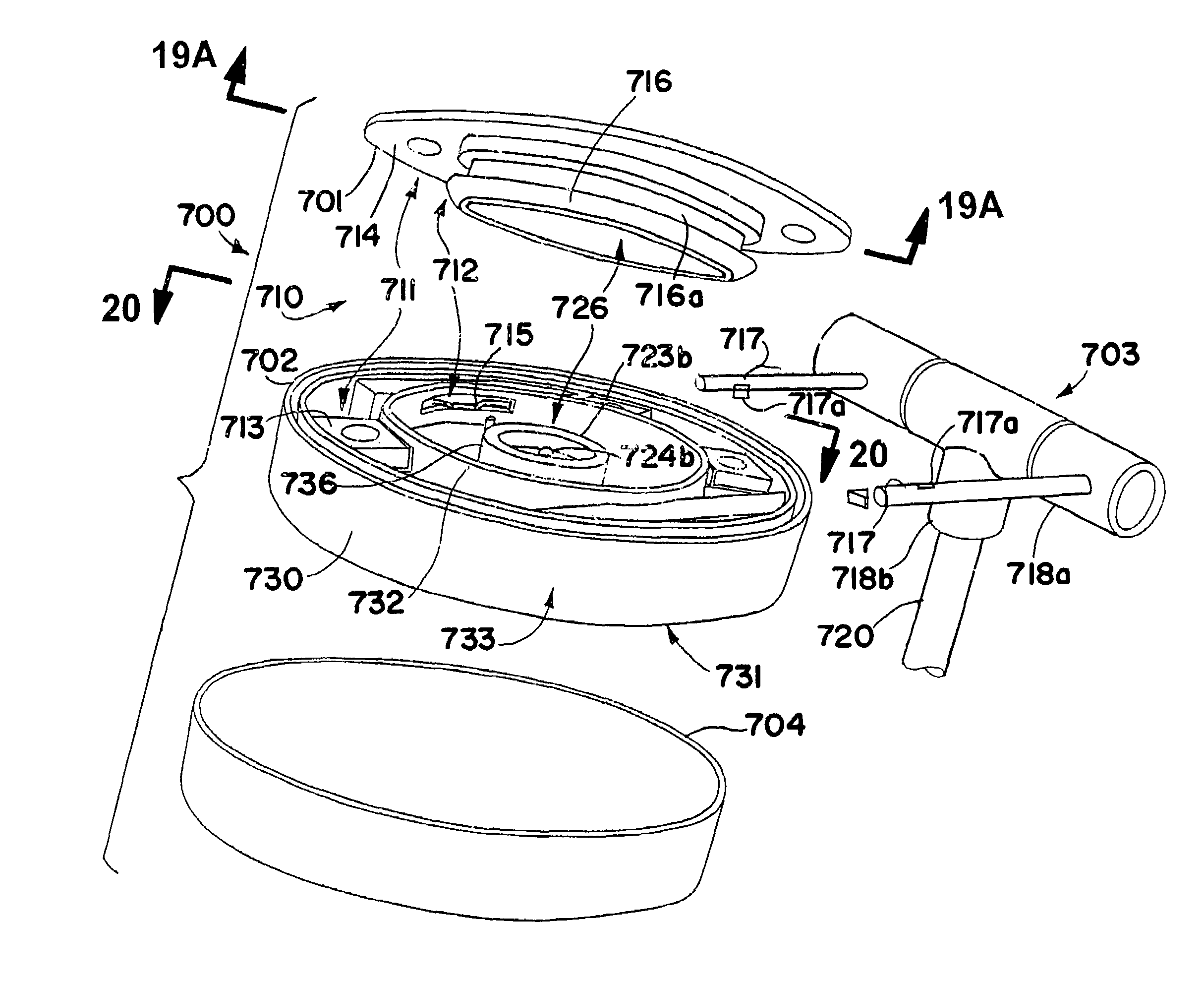 Remotely attachable and separable coupling