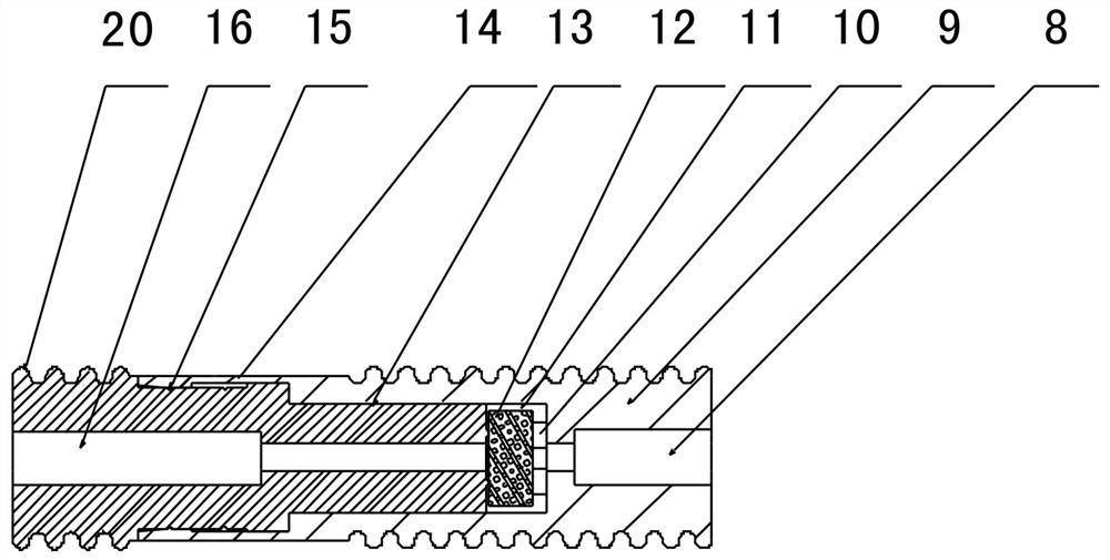 Positive pressure remaining needle