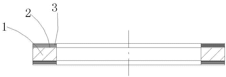 Copper-based powder metallurgy thrust ring and preparation method thereof