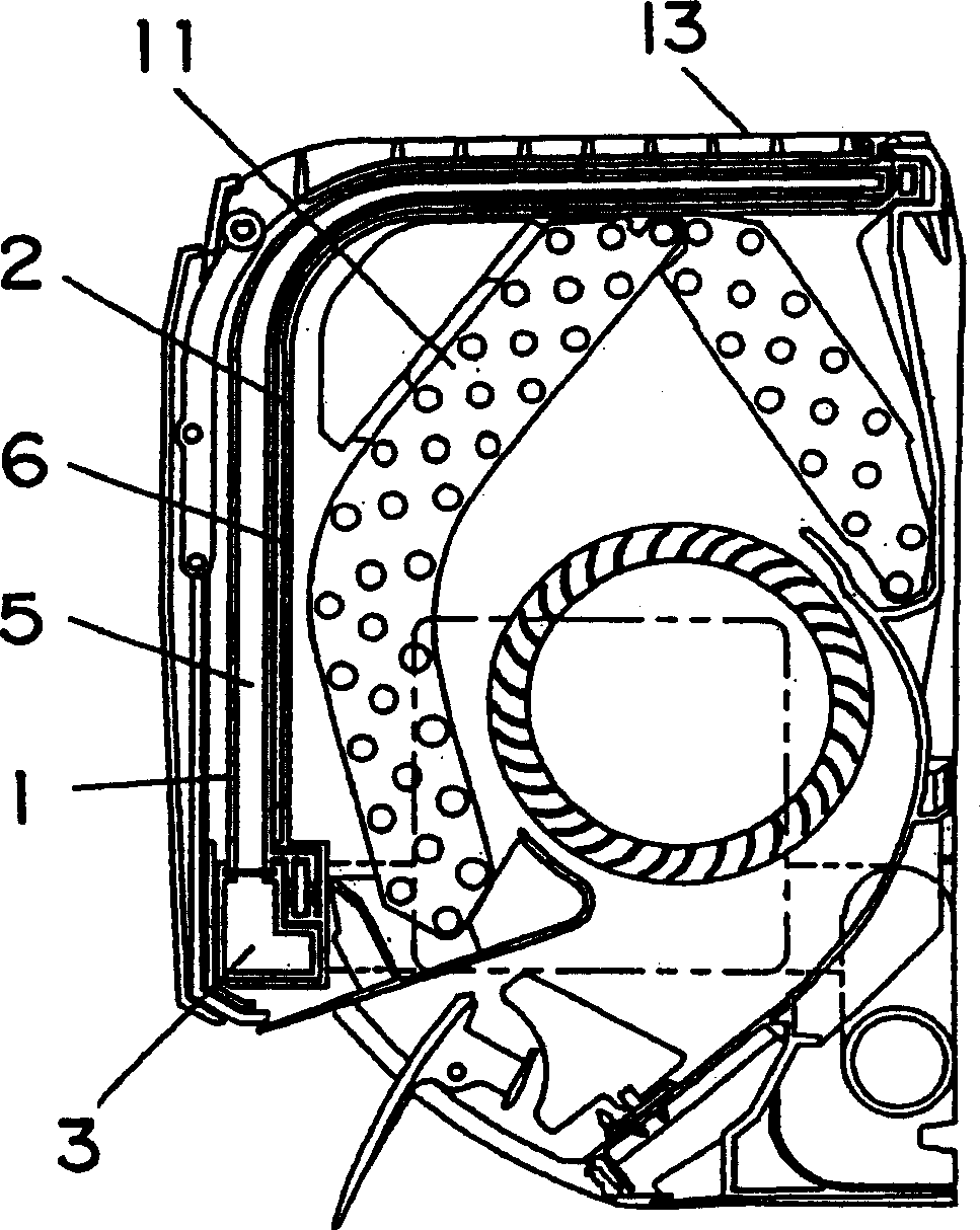 Air conditioner having indoor unit with automatic air filter celaning function