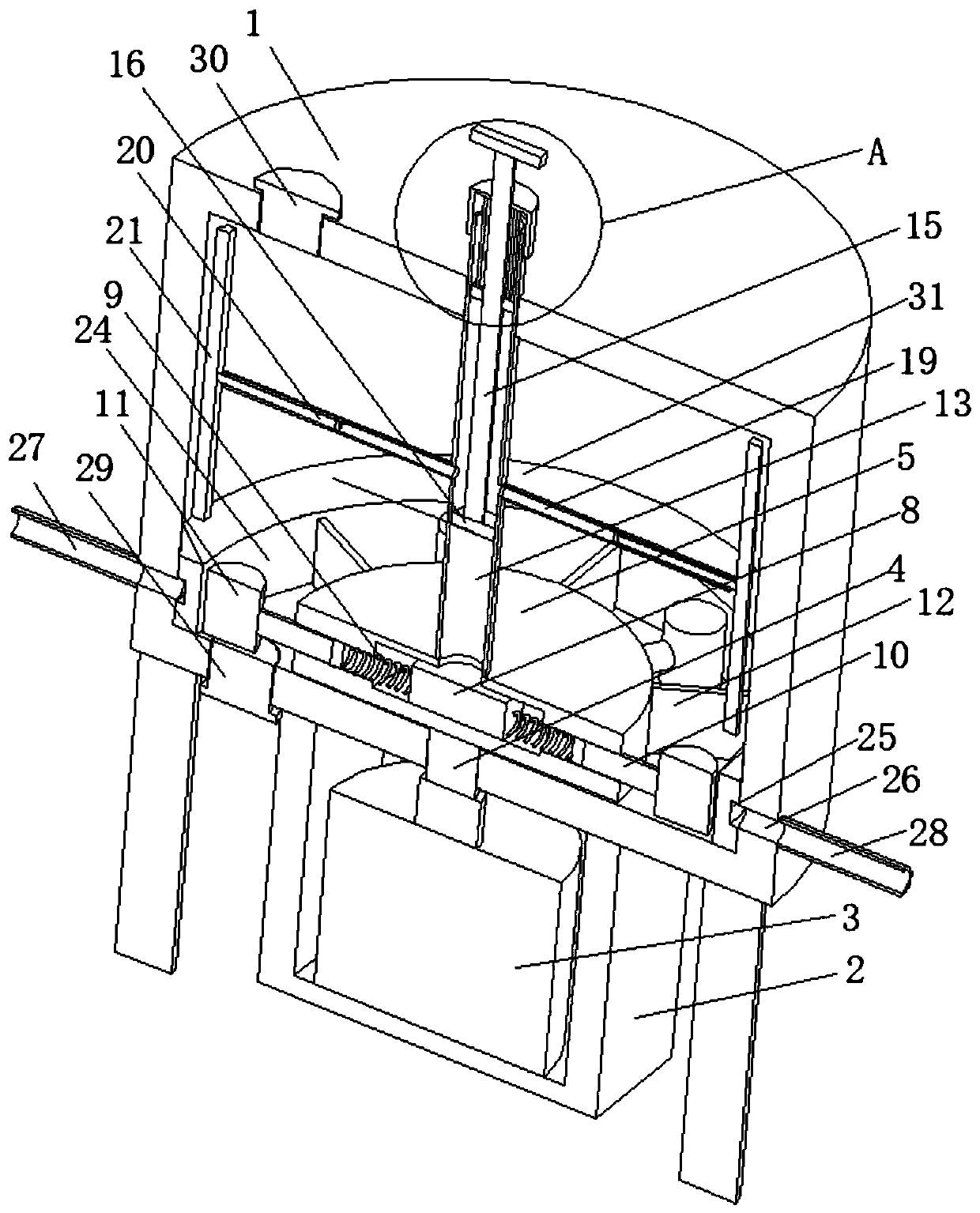 Roller type pulverizer for manufacturing aluminate cement