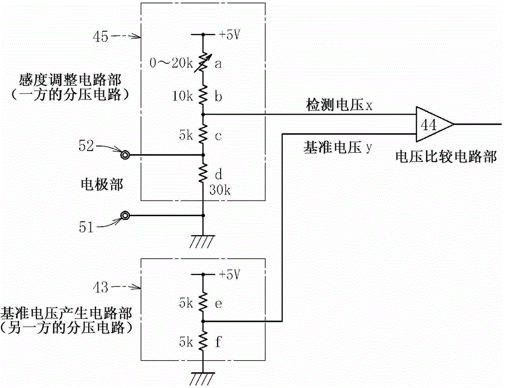 Component detection device and component detection method