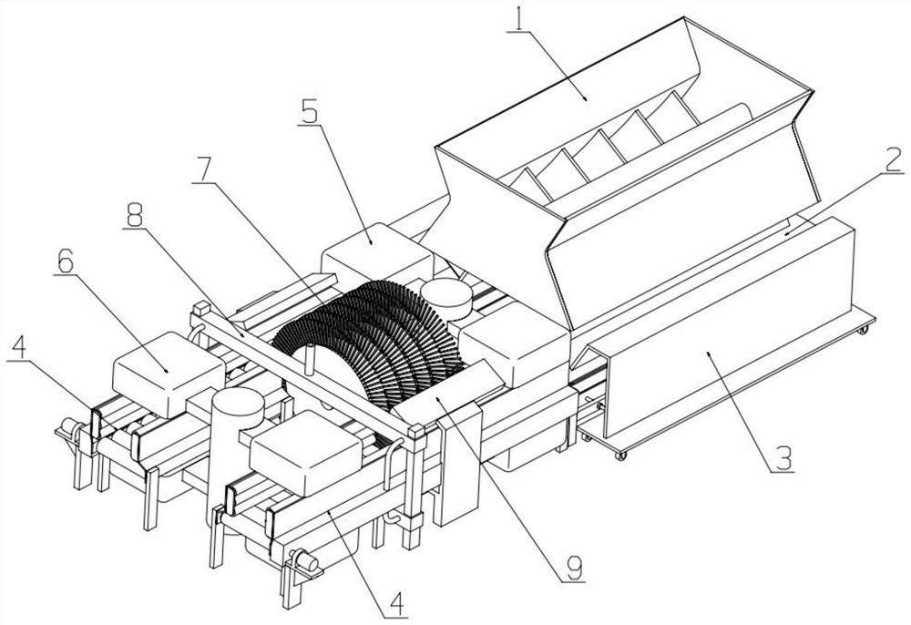 Corn fresh-keeping equipment and processing method thereof