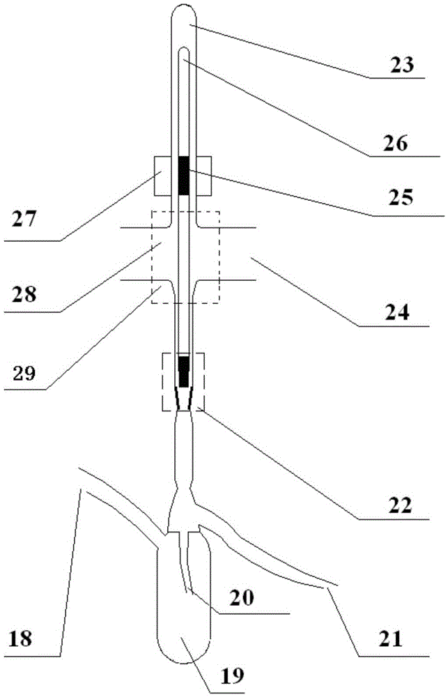 A device for vacuum distillation and purification of metals