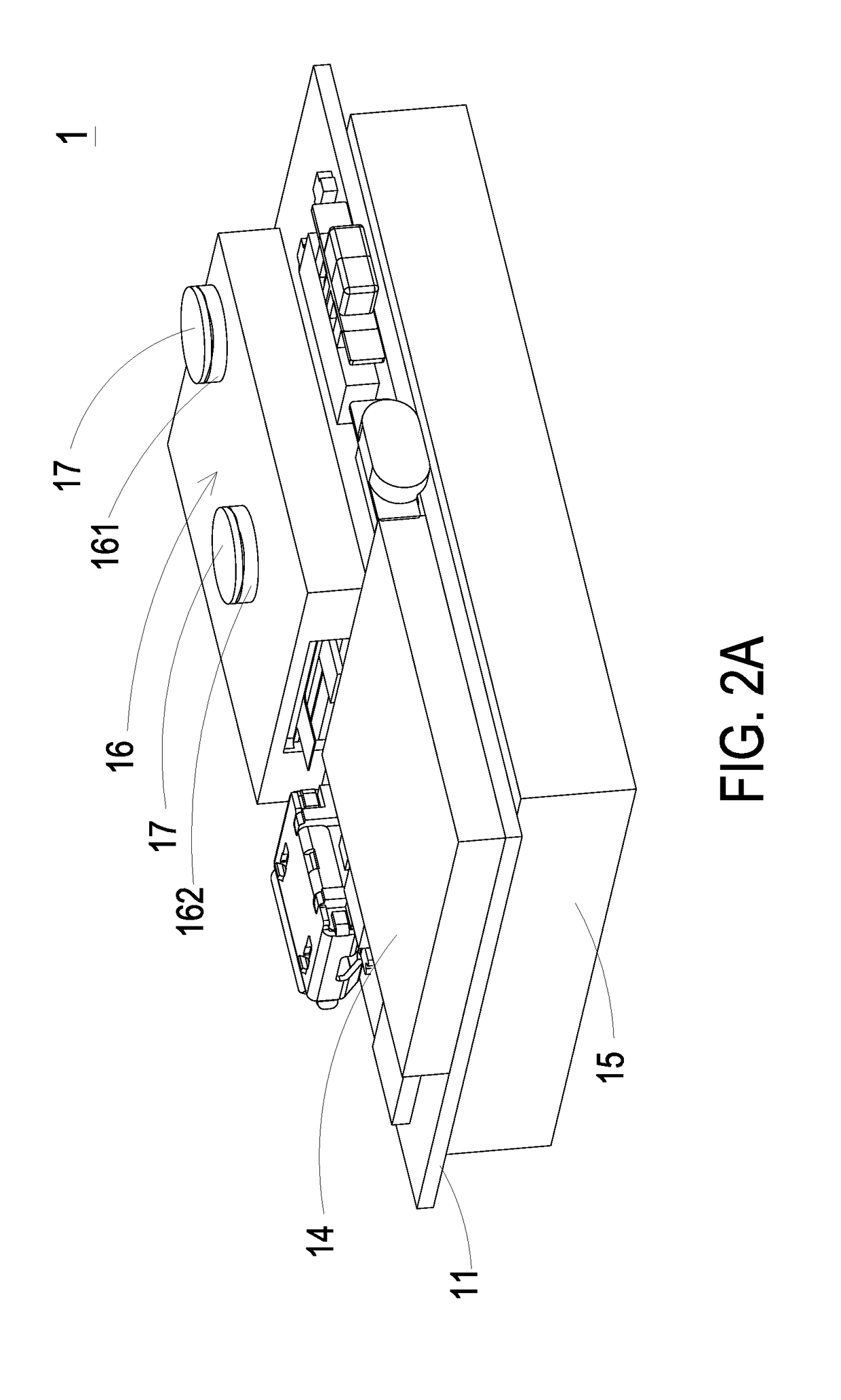 Device having actuating and sensing module