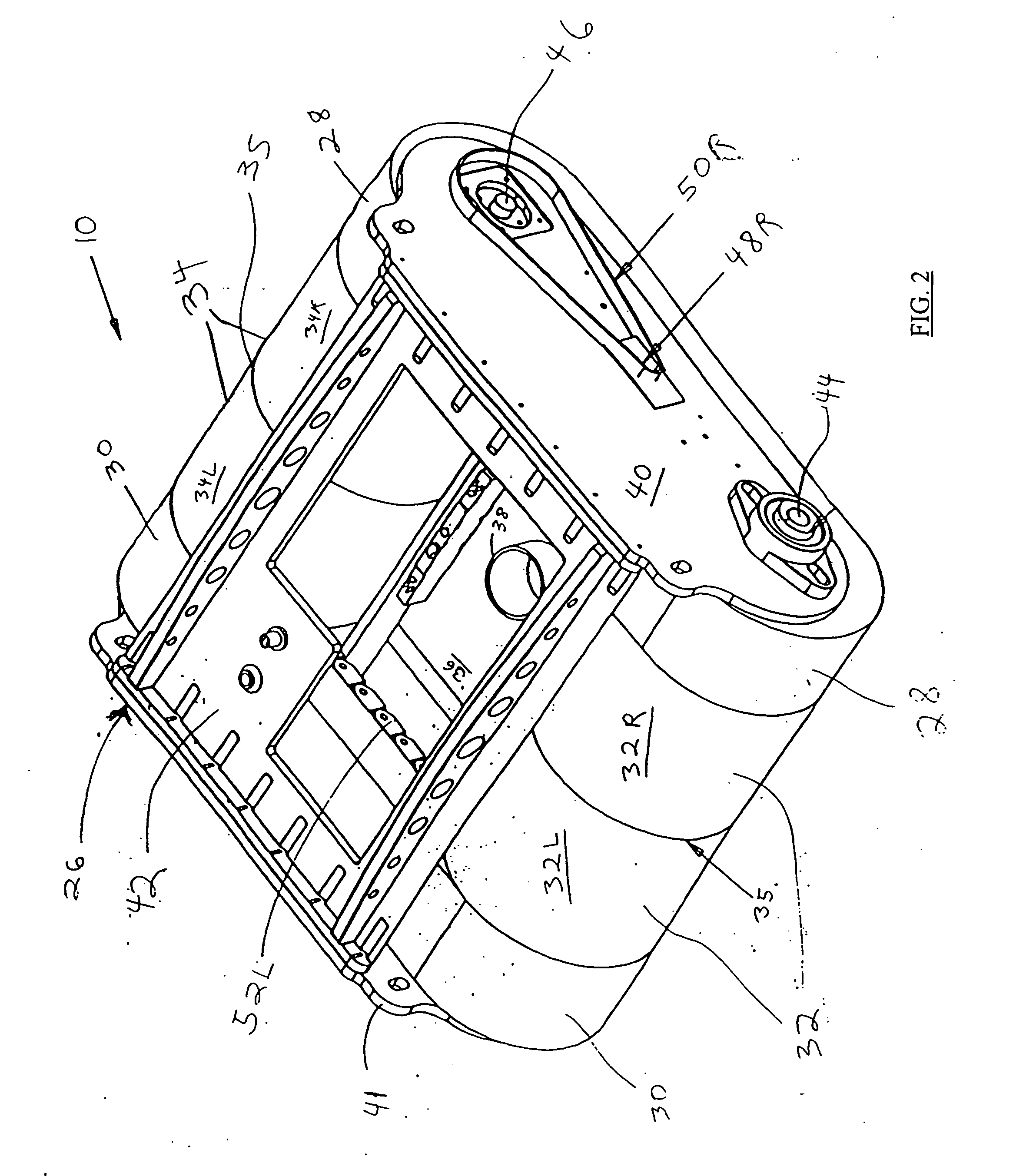 Surface traversing apparatus and method