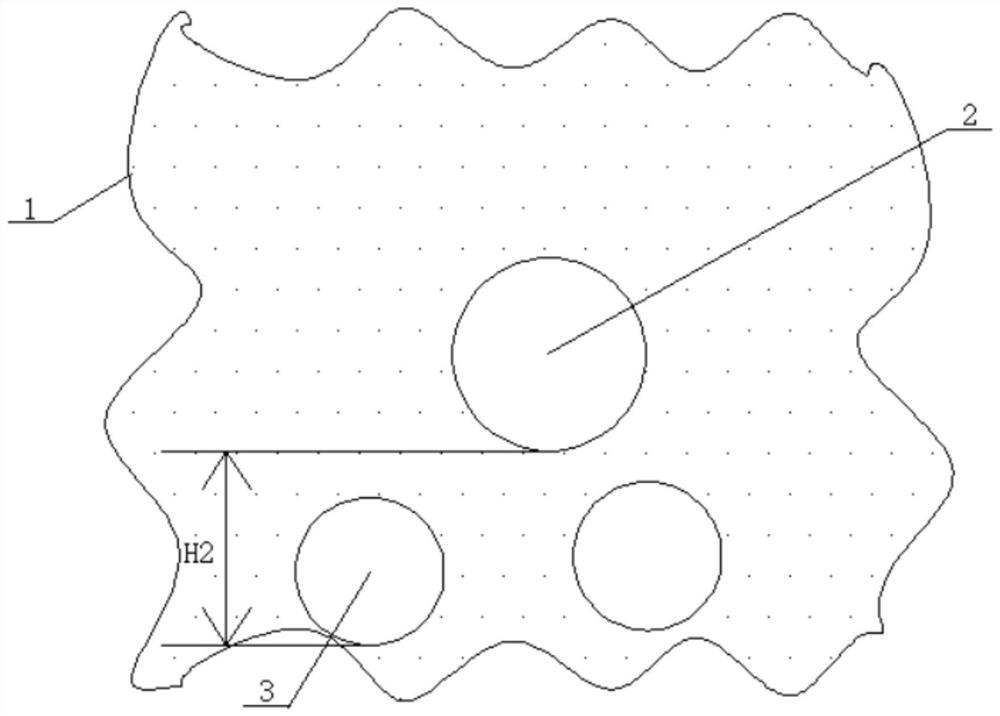 A method for ecological restoration of stone walls in mining