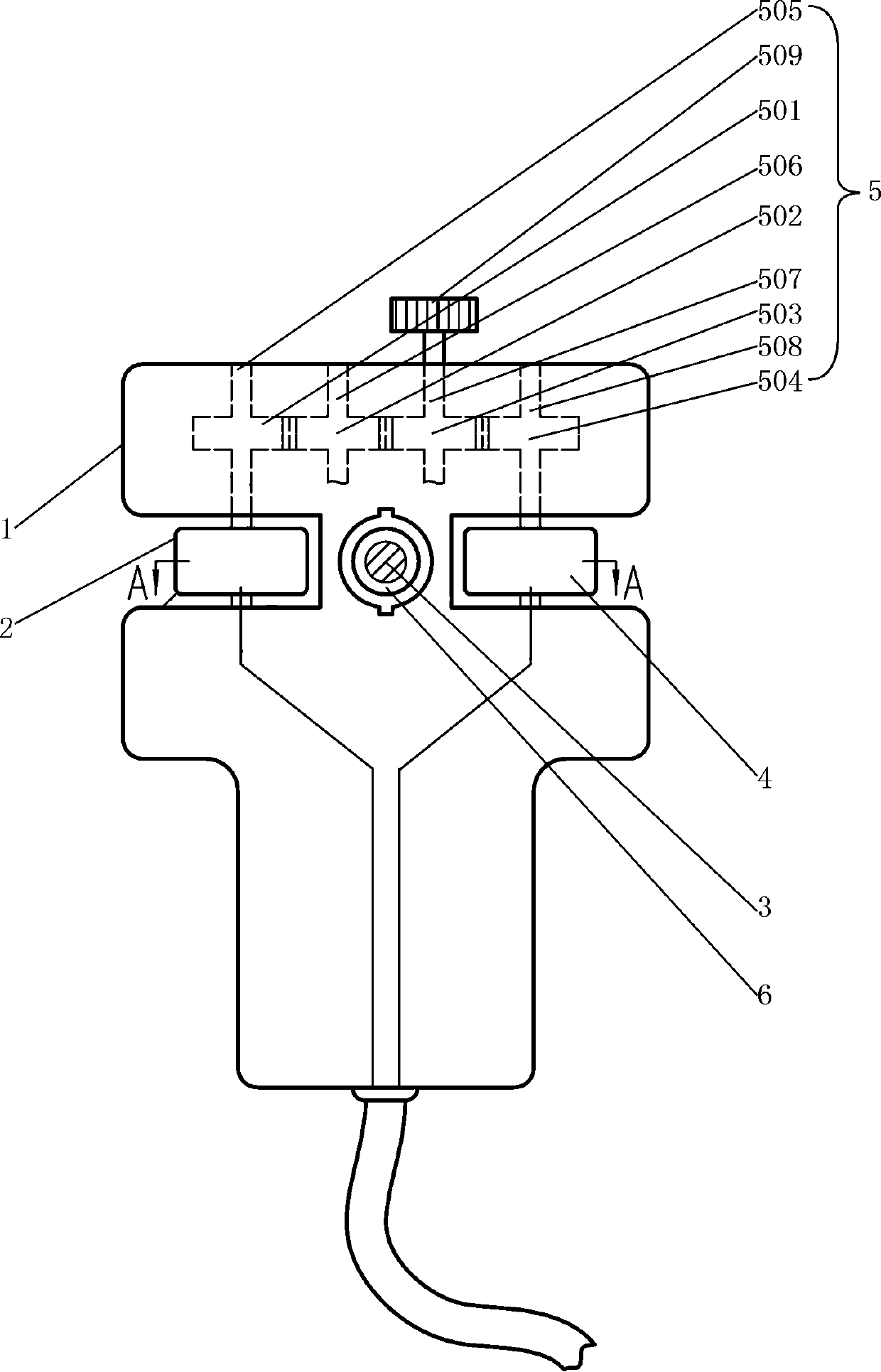 A Dual Plane Probe Deflection Composite Imaging Method