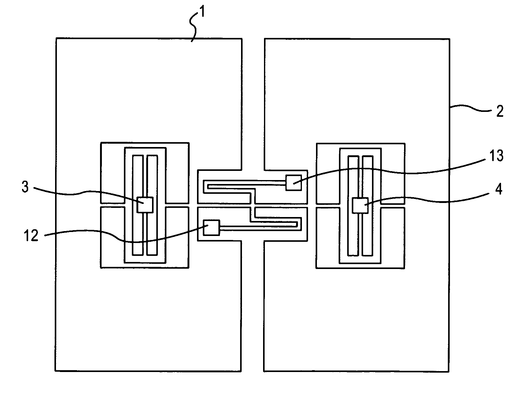 Oscillating micro-mechanical sensor of angular velocity