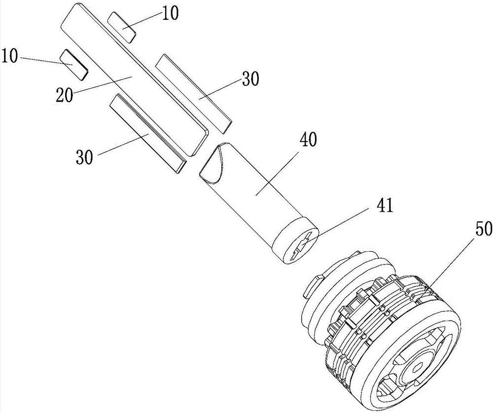 Automobile LED headlamp