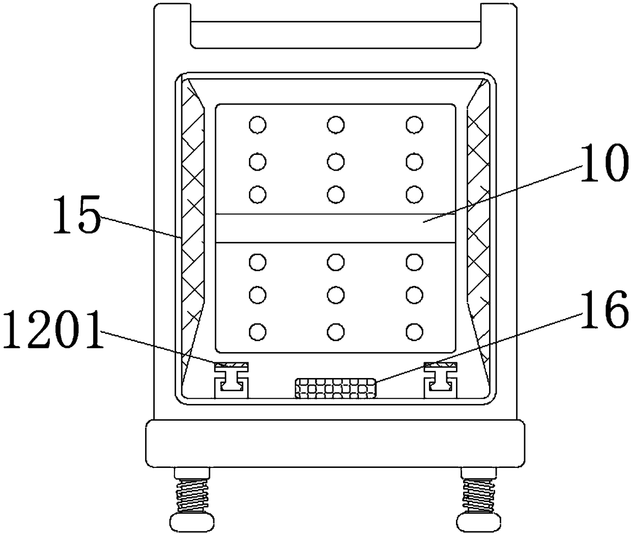 Large ITO target storage box