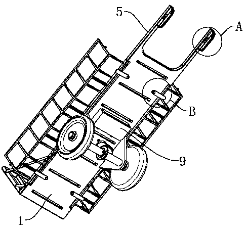 Material carrying device for constructional engineering