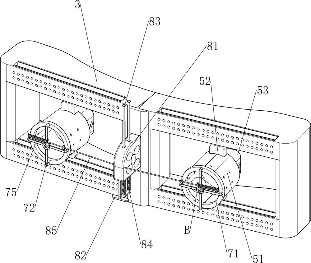 Anti-inflammatory eyedrop head-mounted extrusion device for ophthalmology department