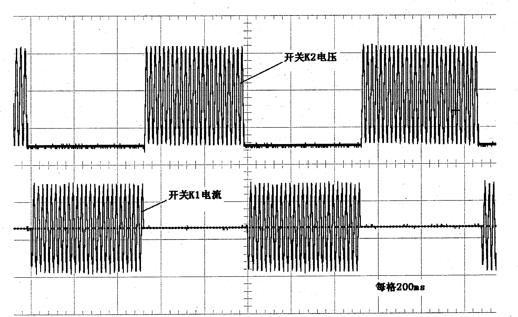 Two-control three-precharge phase-control switch circuit of switched capacitor bank