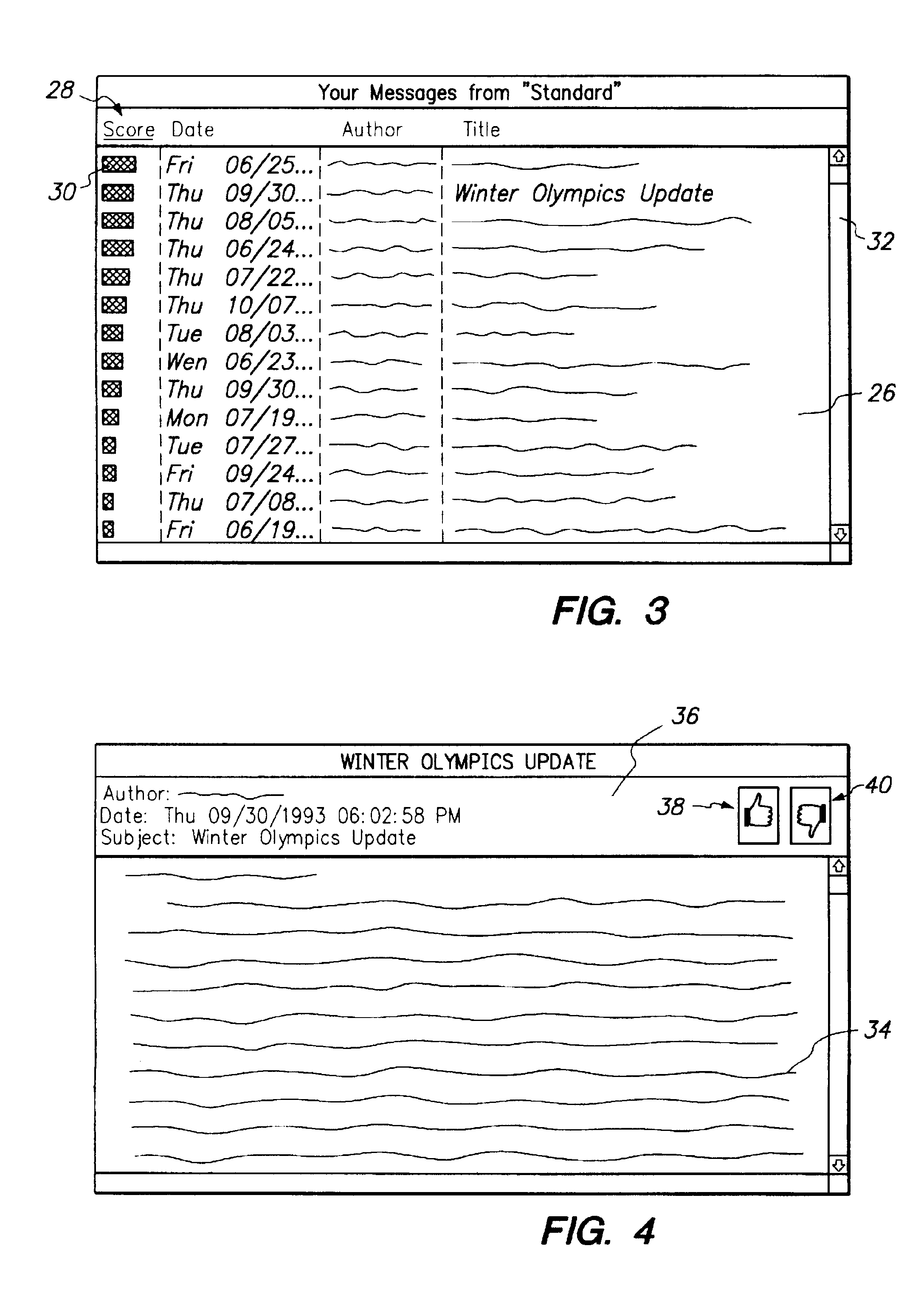 System for ranking the relevance of information objects accessed by computer users