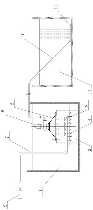 Egg washing method capable of effectively improving hatching rate of fertilized eggs of aquatic animals and device