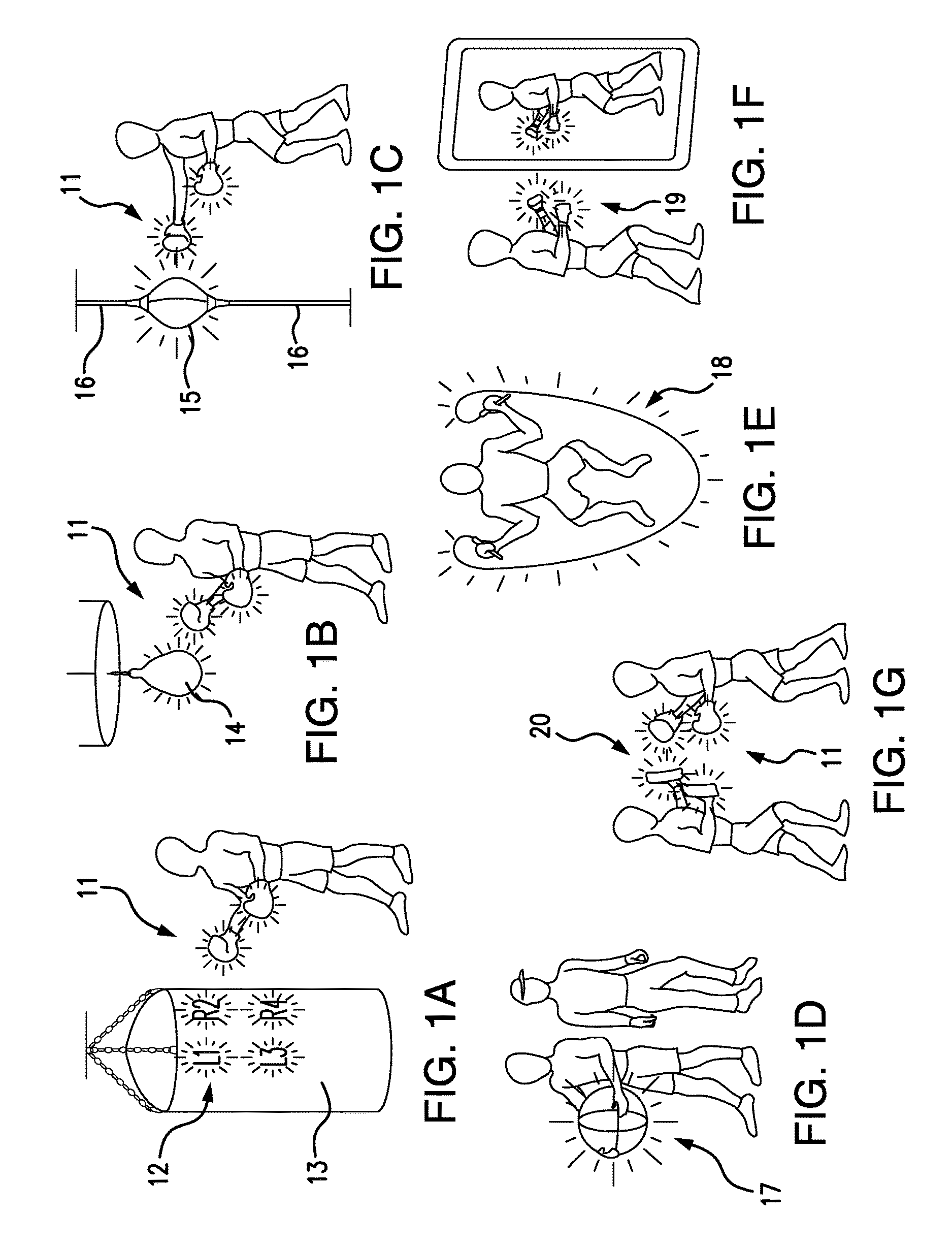 Fitness Training Method Using UV Light