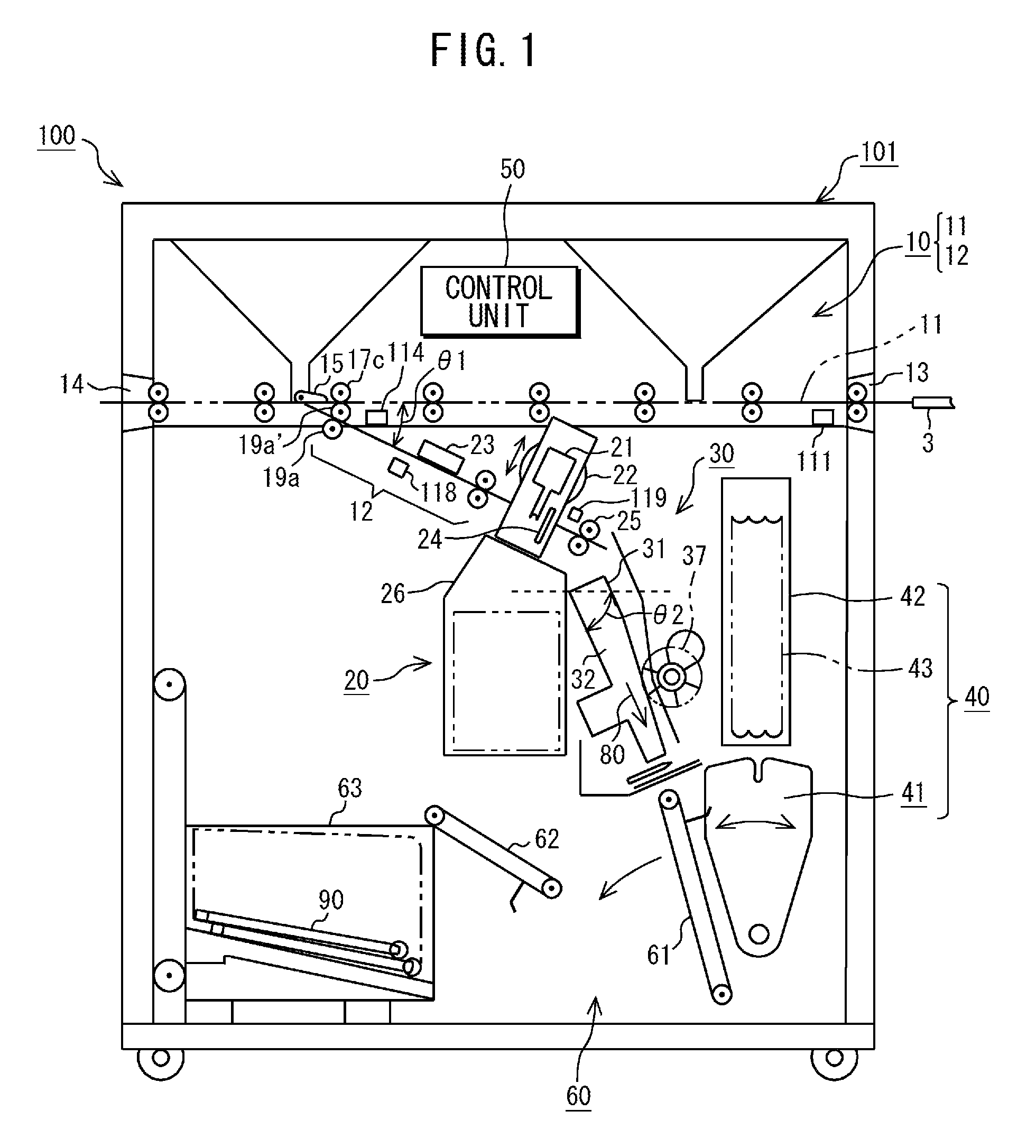 Paper-sheet handling device