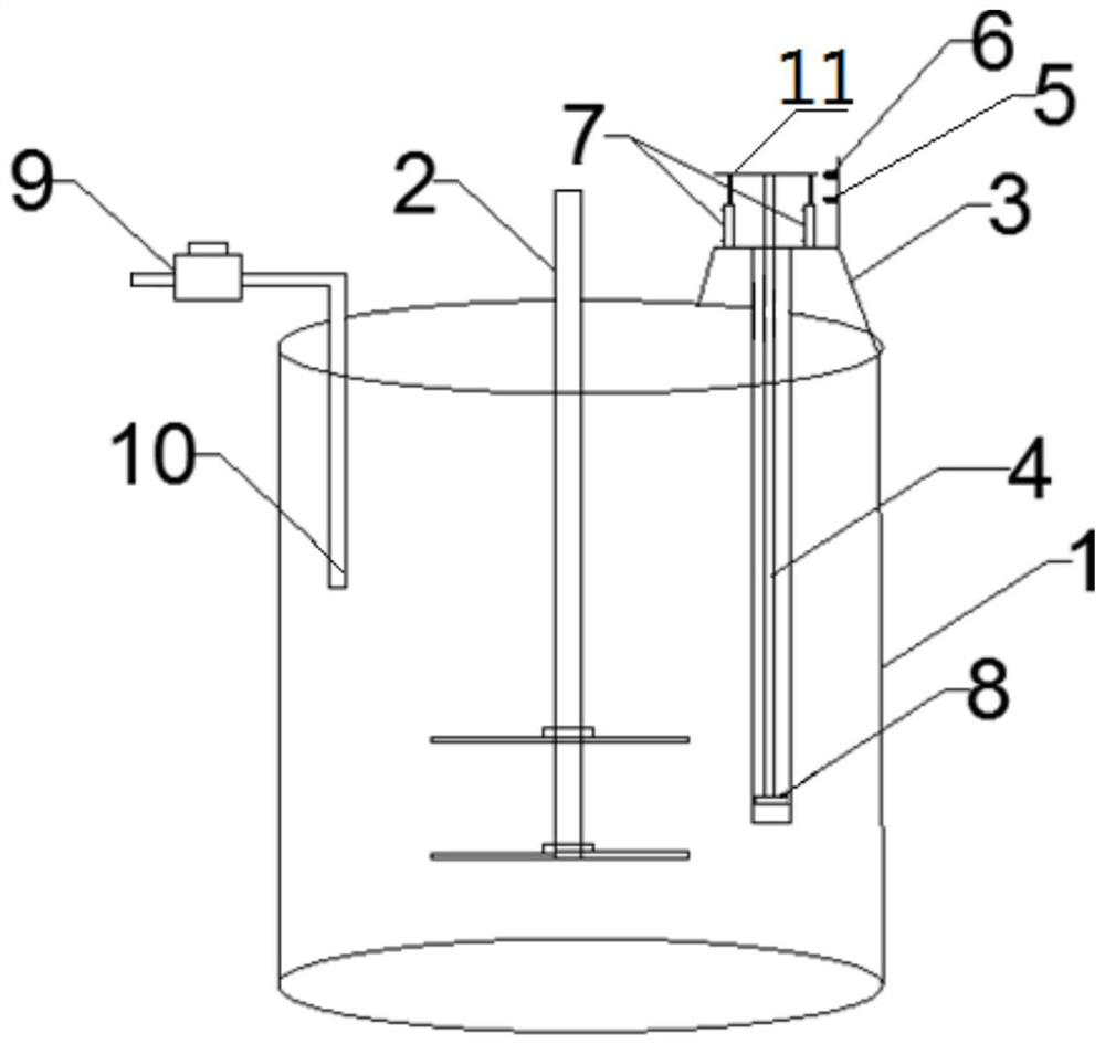 Automatic glue viscosity adjusting system