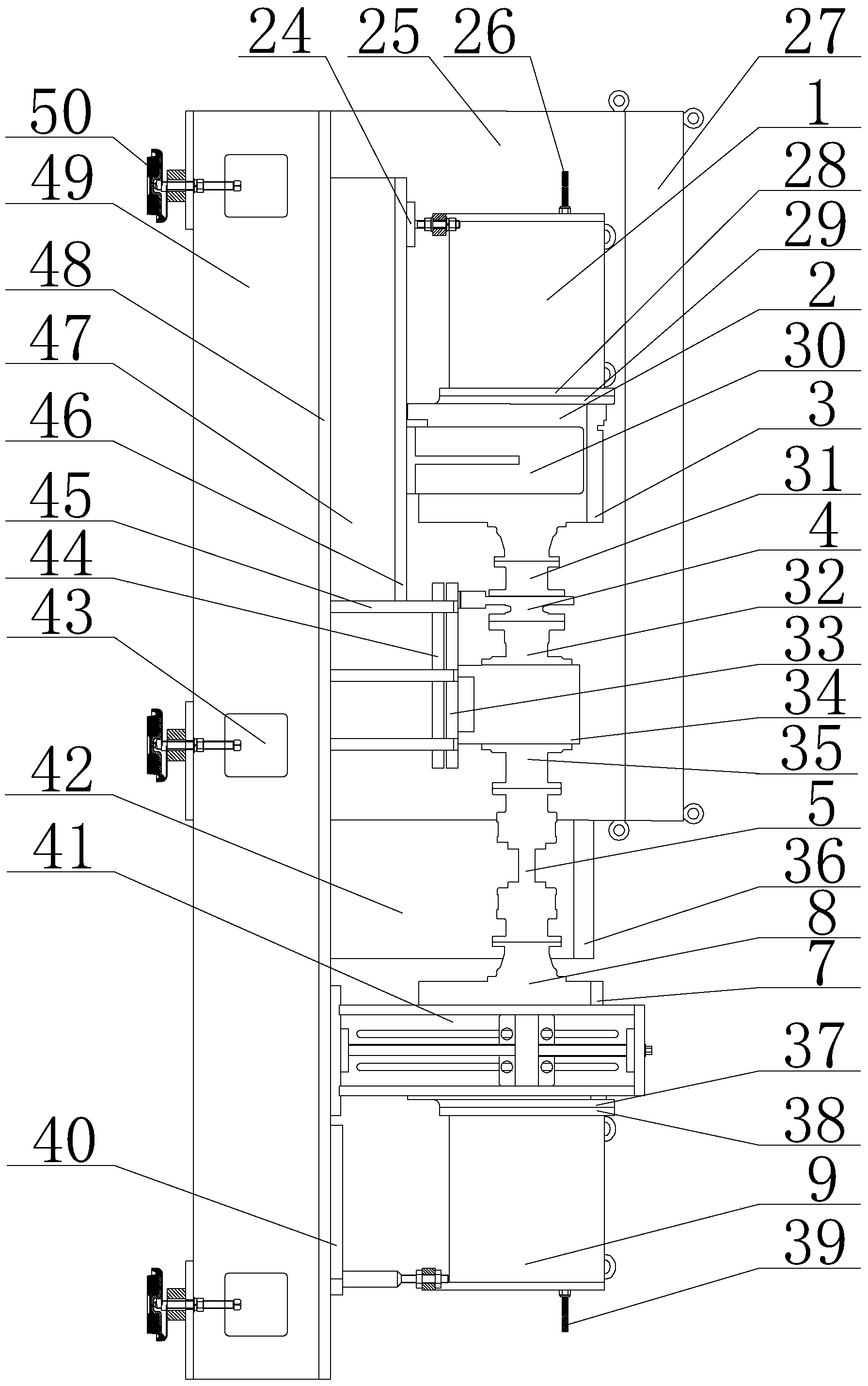 Multifunctional performance test bed for electric vehicle