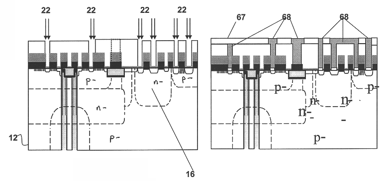 Advanced contact integration scheme for deep-sub-150 nm devices