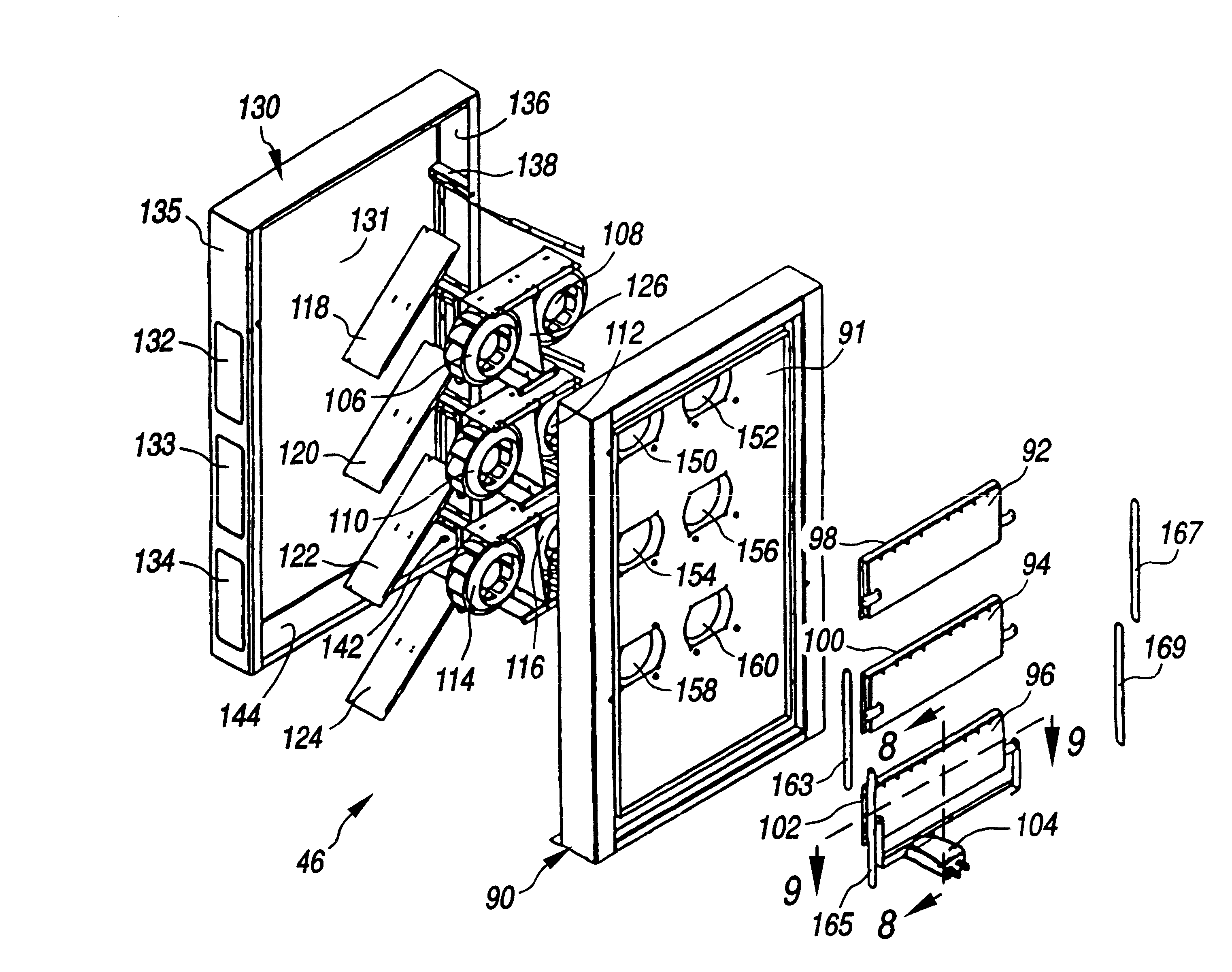 Back-up DC vent system for equipment enclosure