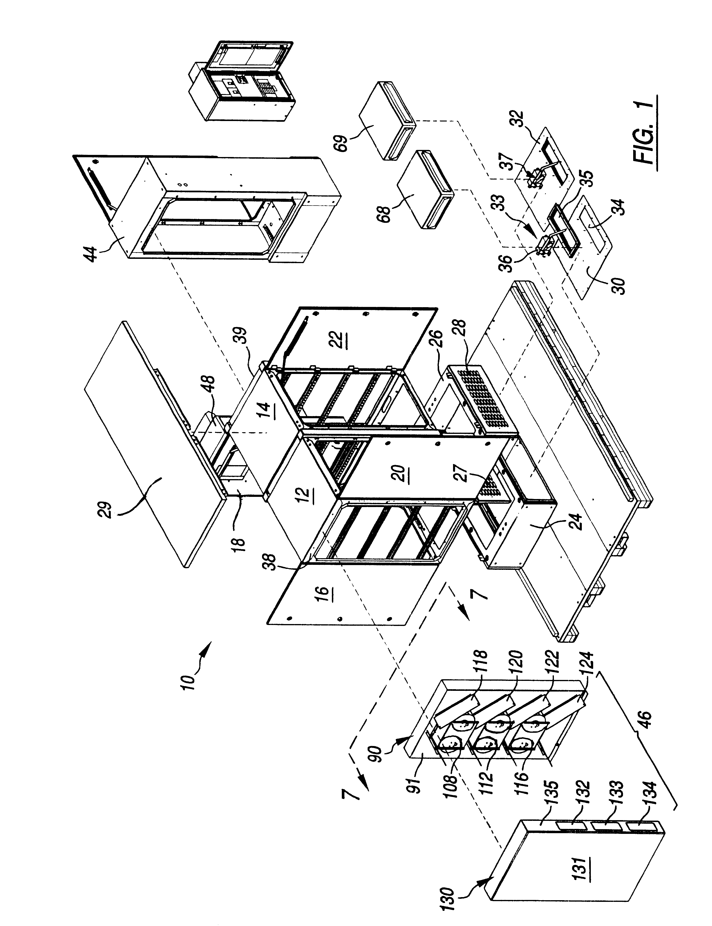 Back-up DC vent system for equipment enclosure