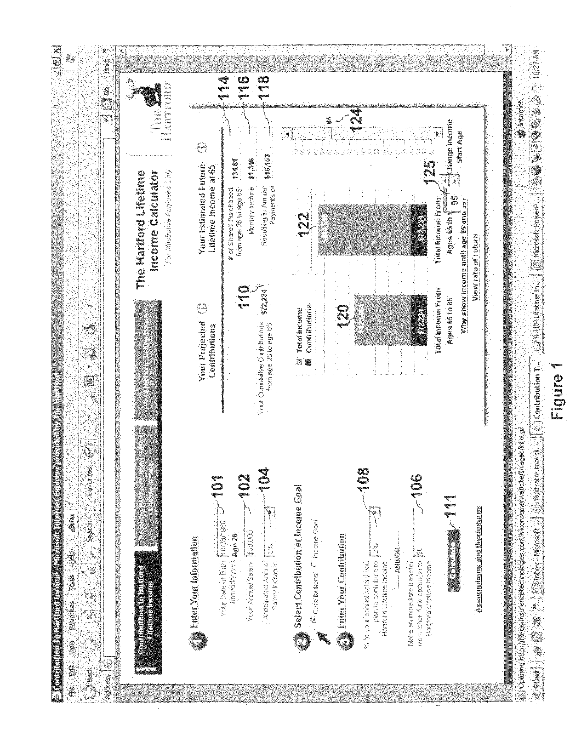 System and method for administering a lifetime income share plan