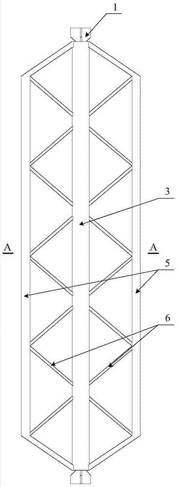 Truss-restrained type buckling-restrained brace