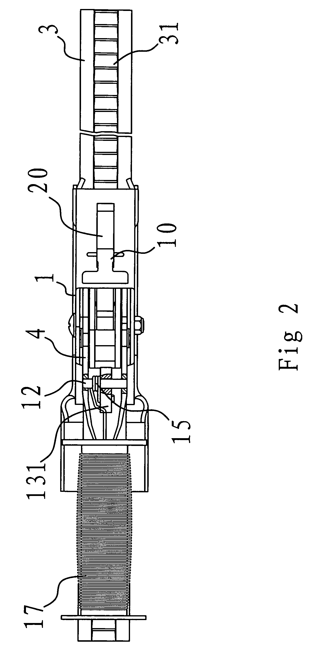 Goods fastening apparatus with improved structures