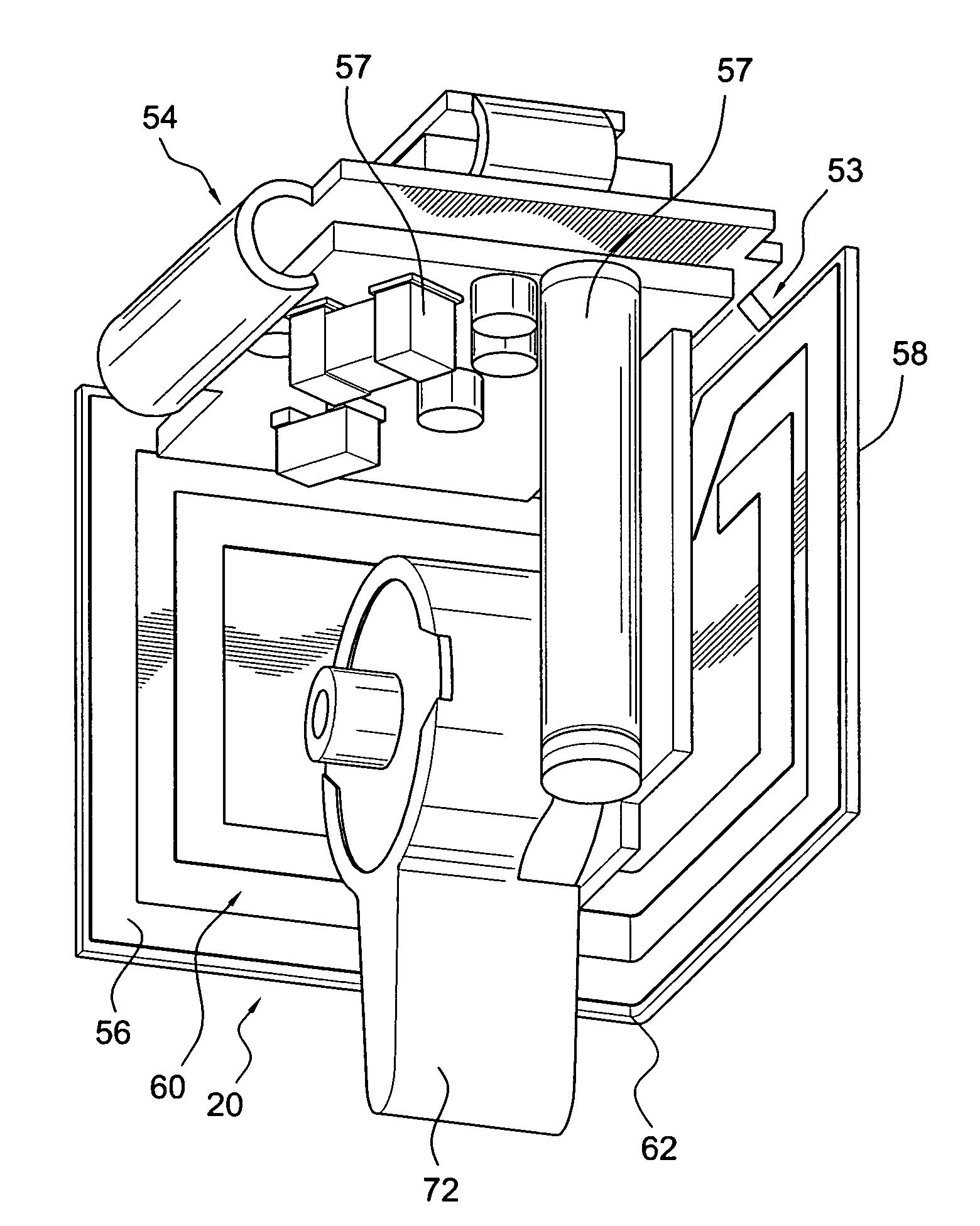 Wireless audio signal receiver device for a hearing instrument