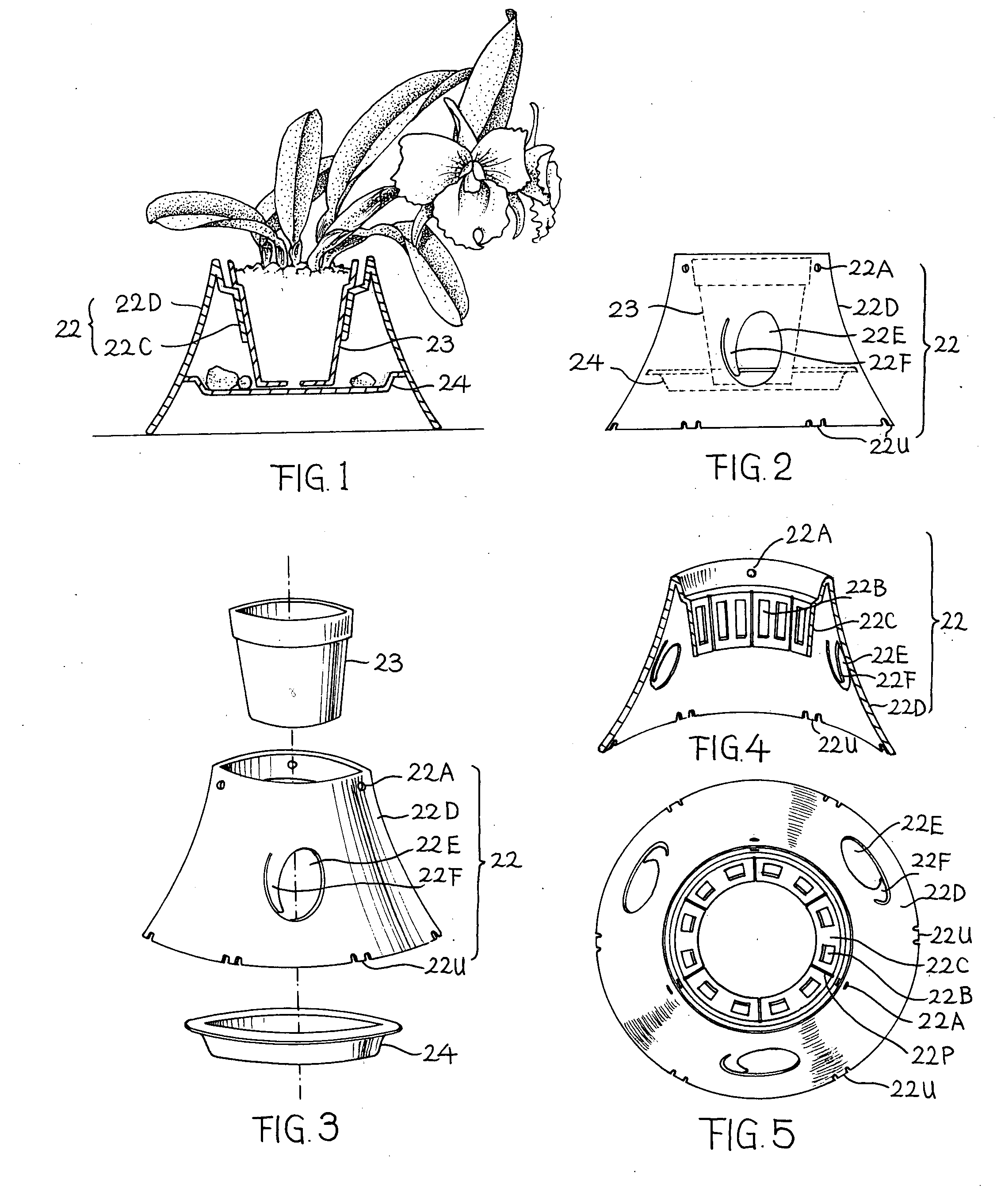 Stable flowerpot system