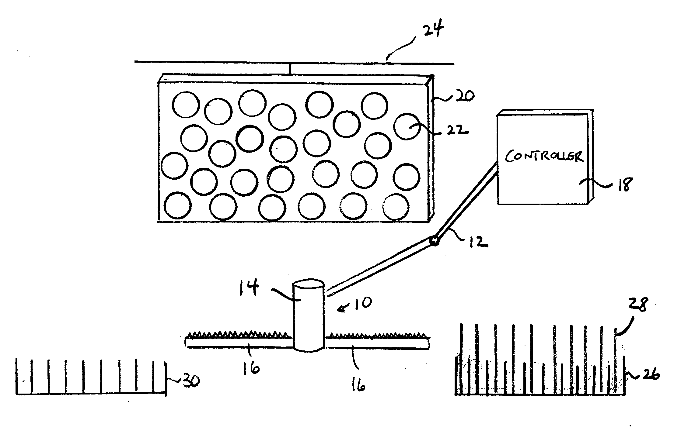 Breakaway mandrel for transporting disks