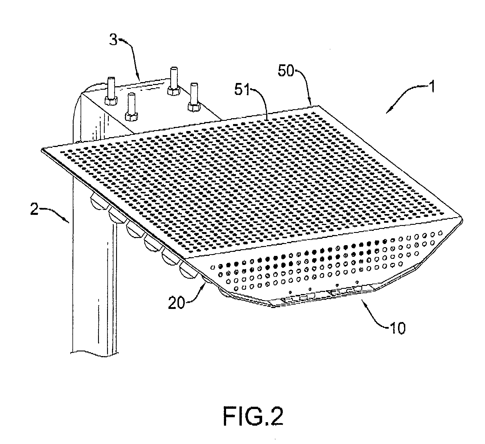 Lighting device having LED light bars