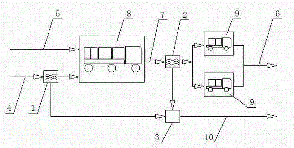 Sand ratio detection method for fracturing operation of oil and gas exploitation