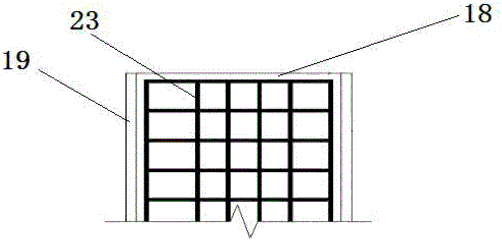 Positioning device for anchor bolts and construction method of positioning device