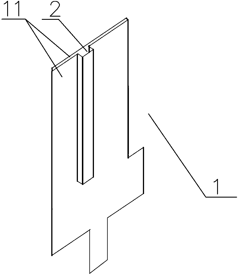 Direct inserted light emitting diode (LED) radiating unit and radiating system