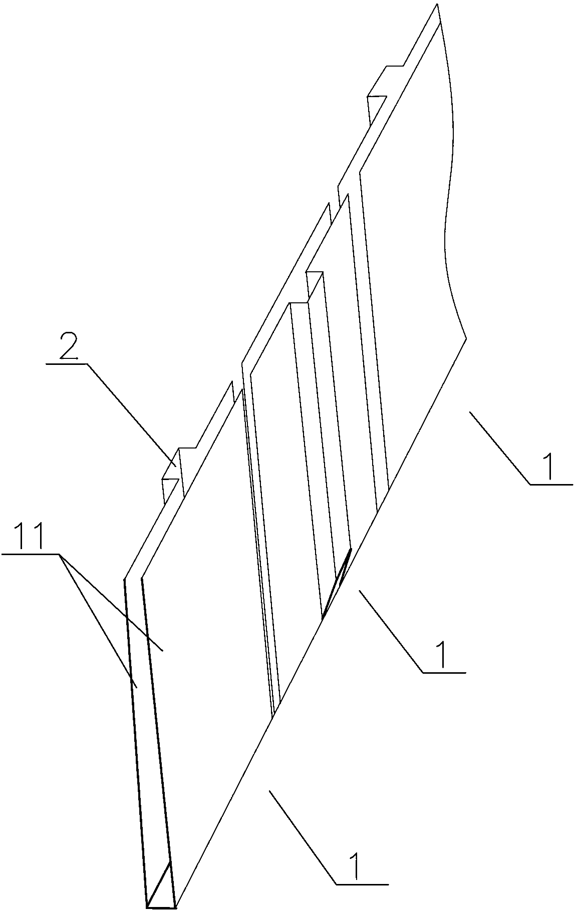 Direct inserted light emitting diode (LED) radiating unit and radiating system