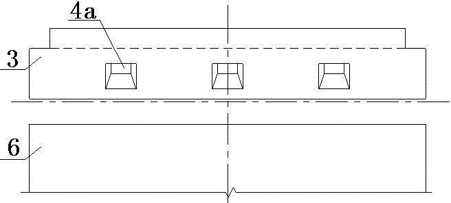 Bridge abutment knocking-off structure