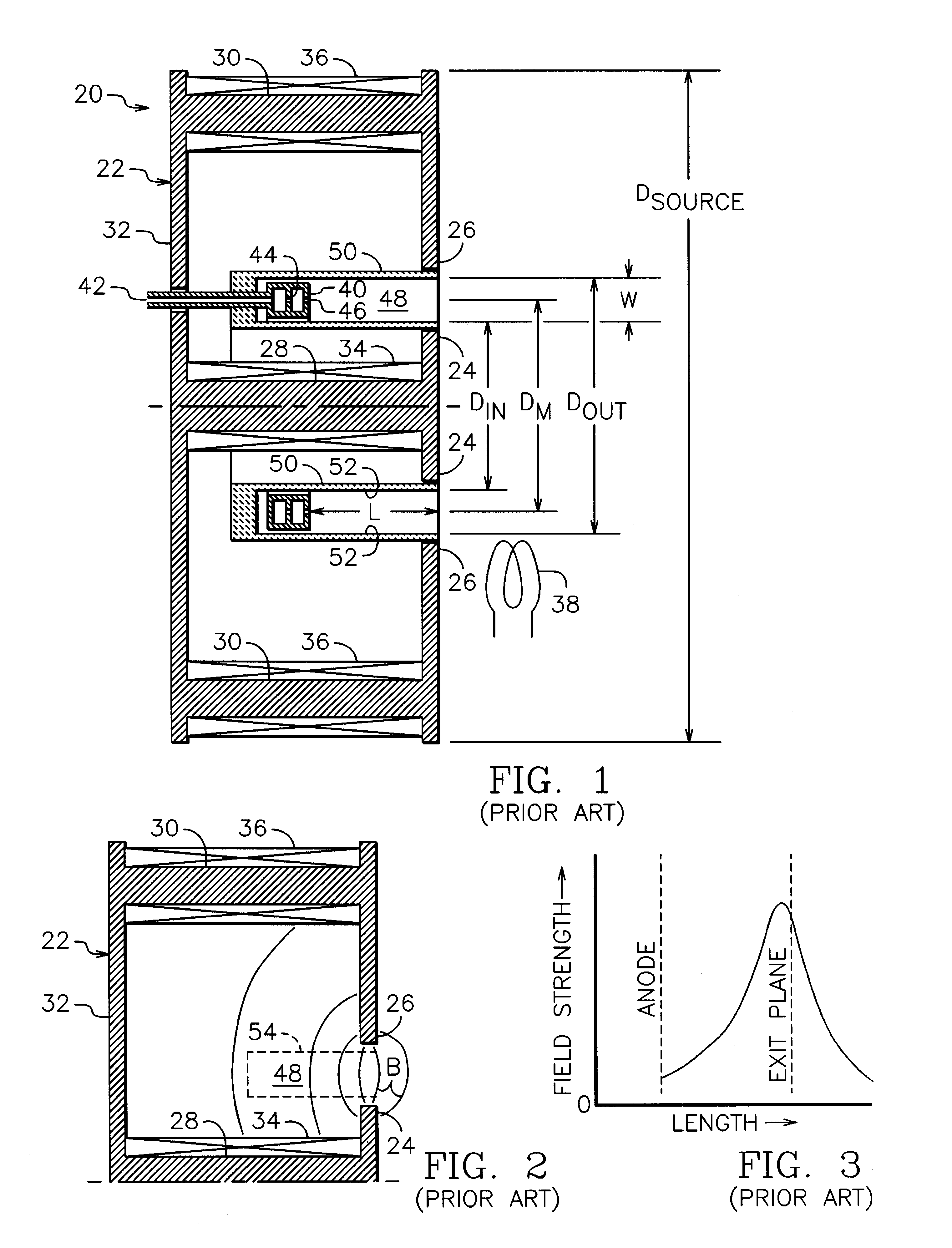 Magnetic field for small closed-drift ion source