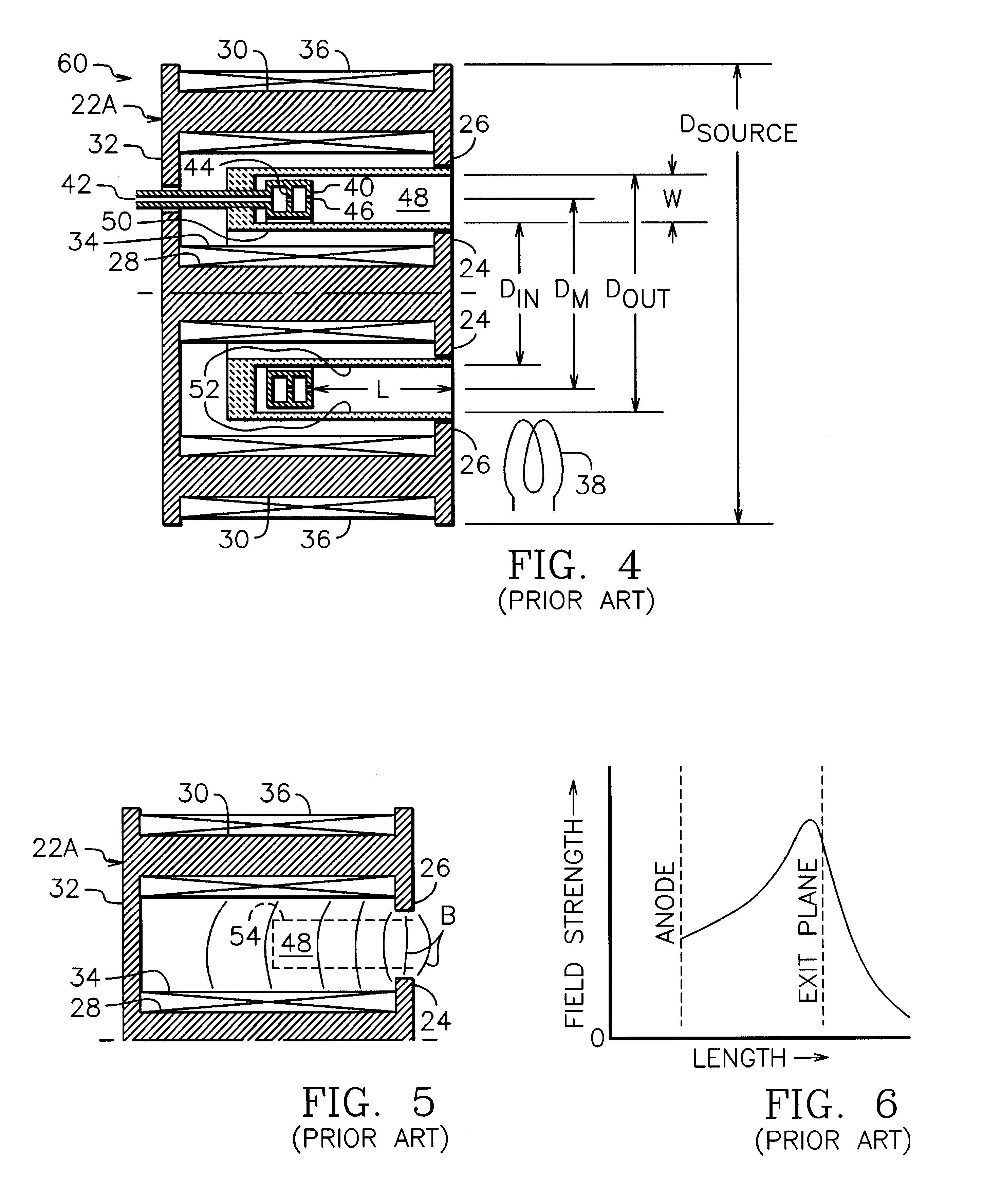 Magnetic field for small closed-drift ion source