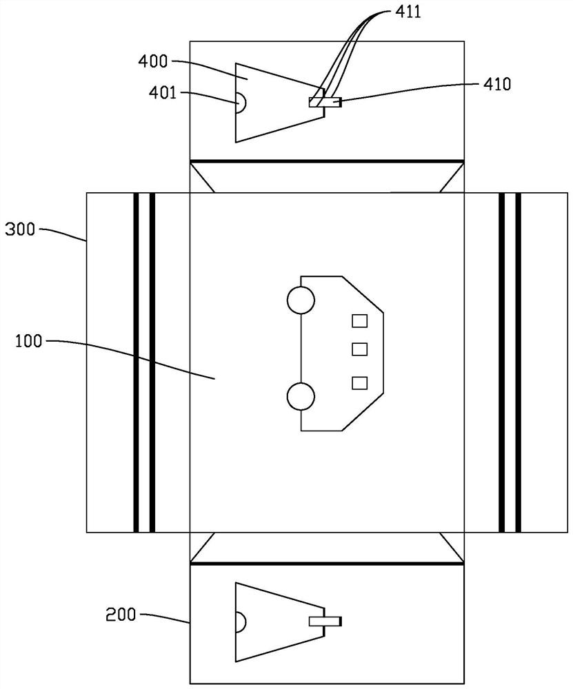 Deformable and reusable paper packaging structure and using method thereof