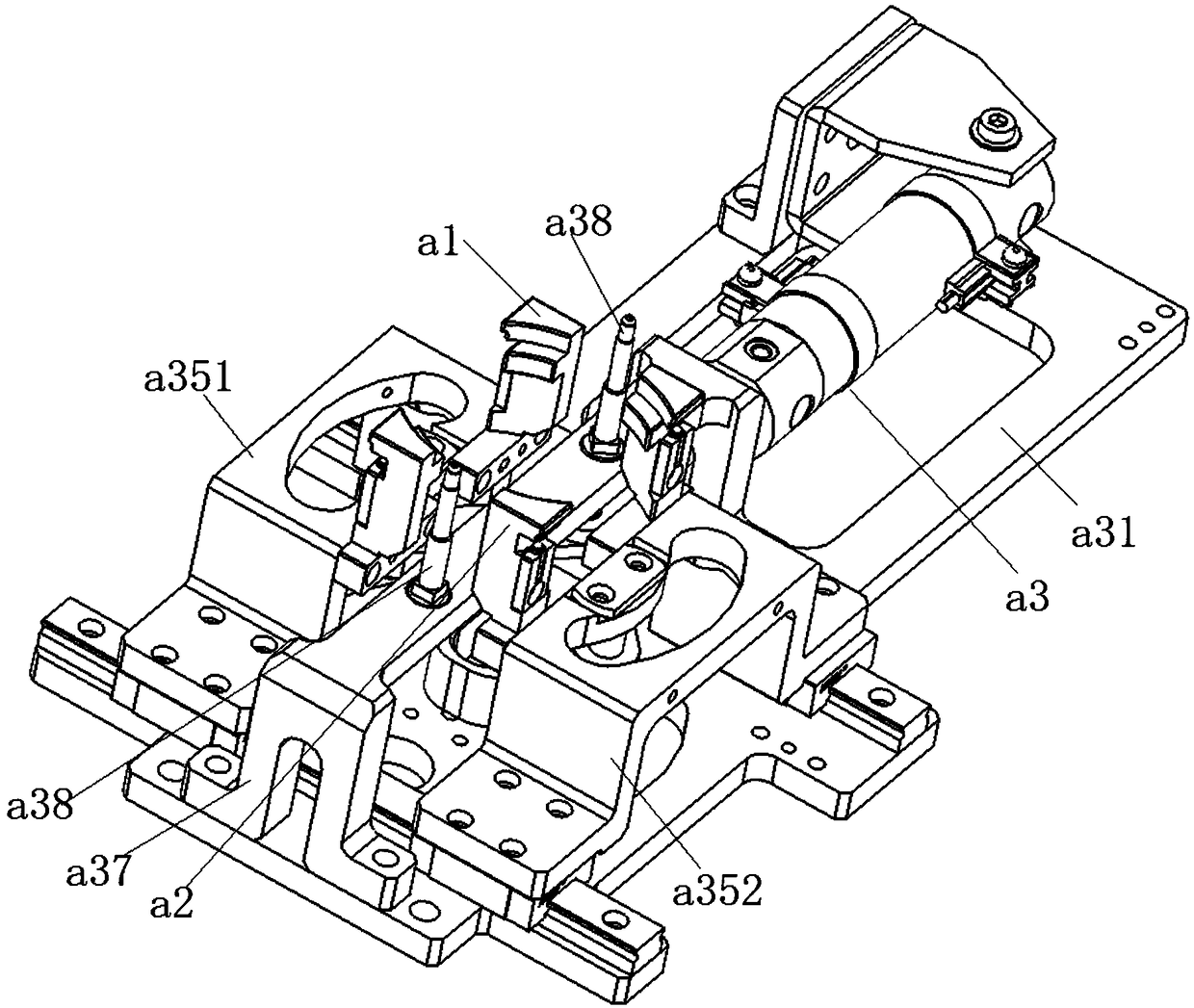 Clamping structure and manipulator