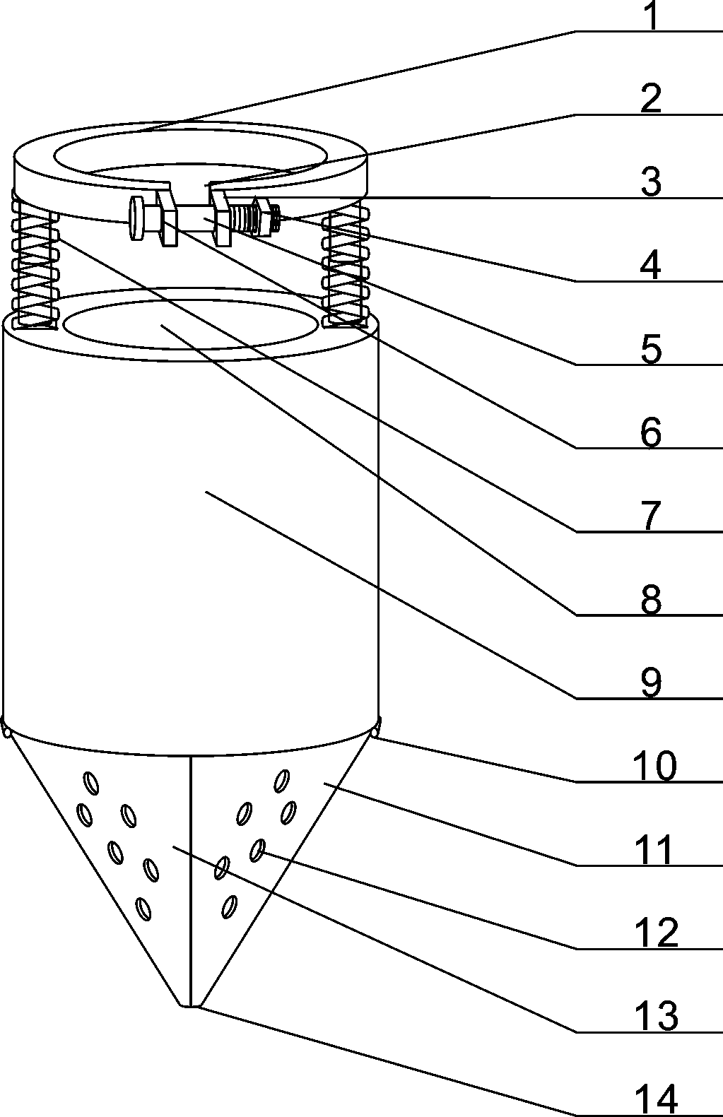 Salvage tool special for oil field and using method thereof